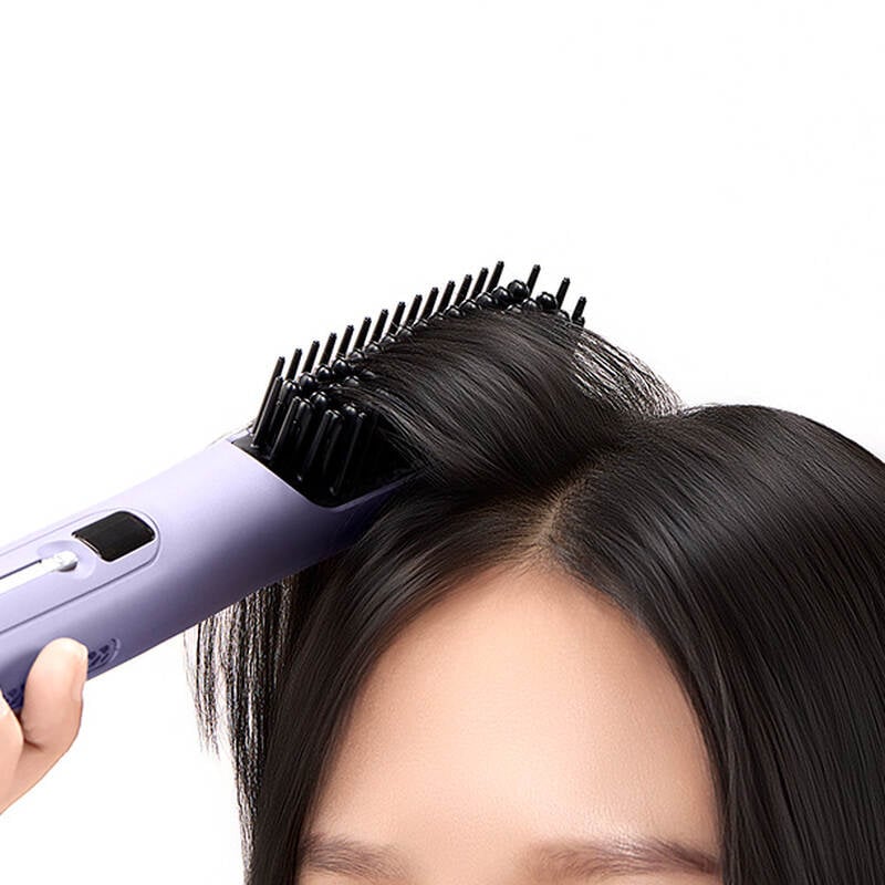 LocknLock Hair Styling Brush 43W, Purple - ENA223PUP, , large image number null
